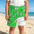 thumbnail image 2 of shoper Boys Swim Trunks with Compression Liner, Toddler Swimsuit Kids Swim Shorts Bathing Suits Boxer Brief Swimming Trunks Beach Swim Pool Wear for Summer, 2 of 5