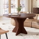 thumbnail image 4 of Yeshouse Mesa de comedor redonda para 4-6 personas - Mesa de comedor circular de 120 cm con base de pedestal resistente, ideal para espacios pequeños, ideal para sala de estar, cocina y apartamento, 4 of 7