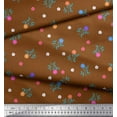 thumbnail image 3 of Soimoi Georgette Viscose Fabric Aster Floral Decor Fabric Printed Yard 42 Inch Wide, 3 of 3