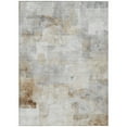 thumbnail image 2 of Addison Rugs Chantille Indoor/Outdoor Transitional Blocks Beige Washable Rectangle Rug, 10' x 14', 2 of 6