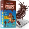 YUM-V'S Chocolate Bears Chewable Multivitamins for Kids with 16 Vitamins and Minerals, 60 Count