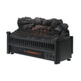 thumbnail image 2 of Pleasant Hearth Electric Log Insert with Removable Fireback with Heater, 2 of 4