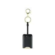 KeyFab: Black Bottle Opener Key Chain with vinyl cover by True Brands