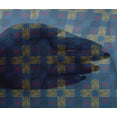 thumbnail image 4 of oneOone Viscose Chiffon Fabric Check & Triangle Ikat Print Fabric By The Yard 42 Inch Wide, 4 of 4