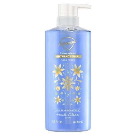 Safeguard Antibacterial Hand Wash, Fresh Clean Scent, 15.5Oz