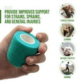 Vet Wrap from Wusi Pack of 12 Self Adhesive Bandage Wrap, 2”x 5 Yards