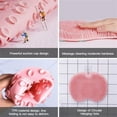 thumbnail image 5 of Back Scrubber for Shower for Women Men Hand-Free, Silicone Flat Body Scrubber for Use in Shower Massager Sticks to Wall Lazy Back Skin Scrubber for Shower Bath Brush Body Exfoliator Brush, 5 of 11