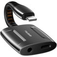thumbnail image 1 of wonima11 McDodo 2 in 1 Aux iPhone Headphone Adapter & Charger Dongle,Lightning to 3.5mm Audio Cable+Audio Charger Splitter Compatible with Phone 14,13,12,11,iPad,iPod, 1 of 1