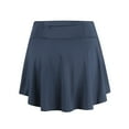 thumbnail image 5 of UoCefik Womens Tennis Skirt Crossover Golf Skorts Skirts Lightweight Athletic Skirt with 3 Pockets Workout Pickleball Dark Blue S, 5 of 7