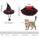 thumbnail image 5 of Capa de Halloween para mascotas, disfraz de Halloween, disfraz de Halloween para mascotas, sombrero de Halloween para mascotas, disfraz de gato y perro (M) Rojo Verde RV1016-0123997FYD, 5 of 5