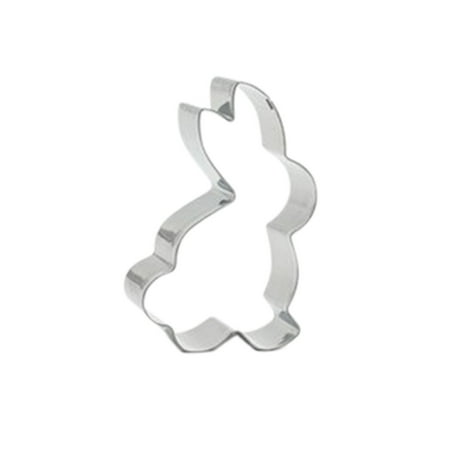 

WANYNG Cake Mould Easter Cookie Cutters Carrot Eggs Bunny Rabbit Chick Shapes Stainless Steel Molds cookie cutter D