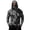 Gray, variant on Sun Protection Shirts for Men Performance Fishing Hoodie Shirt with Thumbholes - UPF 50 Sun Protection Camo Long Sleeve Shirts Quick-Dry