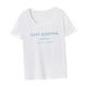 thumbnail image 5 of Camiseta de mujer Ropa casual de verano Ropa de calle Camiseta de cuello redondo para viaje Mujer, 5 of 7