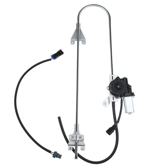 A-Premium Window Regulator with Motor Compatible with Kenworth T700 11-15 T2000 03-11 Peterbilt 386 387 2006-2009 Front Passenger Side