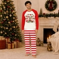 thumbnail image 5 of Lvotionpl Match Family Christmas Pjs, Matching Christmas Pajamas Long Sleeve Top & Pants Set Matching Holiday Family Pajama Xmas Sets, 5 of 5