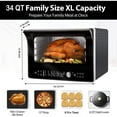 thumbnail image 3 of Nuwave Todd English 34 Qt Pro-Smart Digital Smart Oven IQ 360 Oven Air Fryer Grill, Smart Thermometer, WIFI Enabled, Baking, Roasting, Frying, 3 of 8