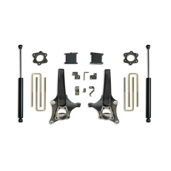 MaxTrac Suspension 2019-2022 Fits Chevrolet Silverado 1500 2019-2022 Fits GMC Sierra 1500 2WD 6.5"/4" Height Lift Kit With Max Trac Shocks K881964
