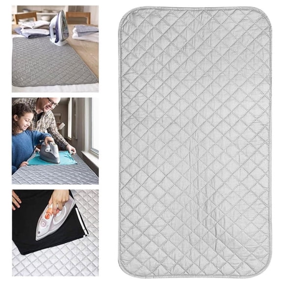 GoXteam Foldable Magnetic Ironing Mat Blanket (Iron Anywhere) Ironing Board Replacement, Iron Board Alternative Cover