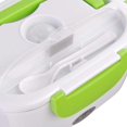 thumbnail image 4 of Portable Electric Lunch Box Food Heater 12V Caruse Charging Adapter Lunch Heater with Removable 304 Stainless Steel Container Food Grade Material(Green), 4 of 8