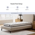 thumbnail image 4 of Signature Design by Ashley 10 Inch Chime Hybrid Innerspring Twin Mattress with Cooling Gel Memory Foam, 4 of 9