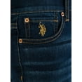 thumbnail image 2 of U.S. Polo Assn. Boys Straight Knit Denim Jean, Sizes 4-18, 2 of 5