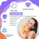 thumbnail image 3 of Guante exfoliante Karenhi Honeycomb Bath Guante, estropajo corporal, 3 of 7
