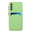 thumbnail image 2 of for Samsung Galaxy A14 5G Case with Credit Card Holder Slot TPU Soft Silicone Scratch-Resistant Slim Wallet Case Protective Cover for Samsung Galaxy A14 5G 6.6 inch,Green, 2 of 5