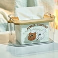 thumbnail image 6 of Acrylic Tissue Box Cover Tissue Holder for Bathroom, Kitchen, Home, 6 of 7