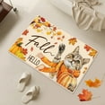 thumbnail image 6 of Kbndieu Fall Outdoor Rug, Thanksgiving Welcome Floor Mat, 16x24 Inch Front Door Mat Outdoor, Washable Rug for Front Porch Farmhouse Entryway Patio Thanksgiving Fall Autumn Kitchen Home Decor, 6 of 6