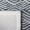 thumbnail image 6 of SAFAVIEH Micro-Loop Hamilton Geometric Area Rug, Dark Blue/Ivory, 9' x 12', 6 of 10