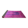 thumbnail image 2 of Ahgly Company Indoor Square Medallion Pink Traditional Area Rugs, 3' Square, 2 of 4