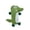 Green, variant on Plush Fetch Message Squeaky Dog Toy with Crinkle Paper for Interactive Play for Small and Medium Dogs