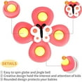 thumbnail image 5 of piezas de juguetes giratorios con ventosa para niños de 1 a 2 años|Juguetes giratorios para bebés de 12 a 18 meses|Regalos de primer cumpleaños para niñas de 1 año|Juguetes sensoriales para niños peq, 5 of 5