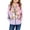 00-Pink#1229, variant on Kiijoy Girls Casual Zip Up Hoodie Kids Cute Animal Graphic Sweatshirt, Pink, Sizes 8-9Y