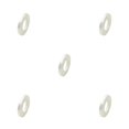 thumbnail image 3 of Monstrate Cintas con purpurina Envoltura de regalo de doble cara Piezas de artesanía Recorte Suministros para manualidades Accesorio de boda blanco 5Conjunto, 3 of 6