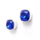 thumbnail image 3 of Aretes Zvezda Cushion color Majestic Blue plata .925 poste Zvezda ZAR-CSH12-MB-P, 3 of 4