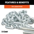 thumbnail image 6 of CURT Safety Chain Hitch & Towing Parts & Sets 5000 LBS Towing Capacity, 6 of 6