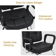 BarberPub All Purpose Hydraulic Barber Chair Salon Beauty Spa Chair Shampoo Recliner Black 2059