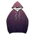 thumbnail image 4 of Womens Oversized Hoodies with Pockets, Long Sleeve Pullover for Women Fall Fashion Loose Fit Ombre Tie Dye Drawstring Hooded Sweatshirts, 4 of 4