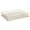 White, variant on Kate and Laurel Mendel Rectangle Tray with Decorative Metal Rim, 16.5 x 12, White and Gold