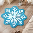 thumbnail image 6 of Steadline Snowflake Christmas Doormat with Non-Slip Backing - Festive Holiday Rug for Indoor Outdoor Decor - Absorbent Polyester Floor Mat for Entryway and Bathroom, 6 of 6