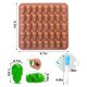 thumbnail image 1 of Molde de silicona para cubitos de hielo de calavera 3D para Wdftyju Halloween bandeja de cubitos de hielo DIY para whisky cóctel fabricante de cubitos de hielo molde d, 1 of 2