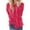 Hot Pink, variant on Pxxlle Sweatshirts for Women Trendy Embroidery Crewneck Sweatshirt No Hood Loose Fall Long Sleeve Pullover Tops Solid Color Side Slit Clothes Coffee L