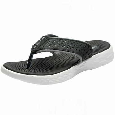 Alpine Swiss Women's EVA Casual Flip Flops Comfortable Outdoor Walking Sandals, Black