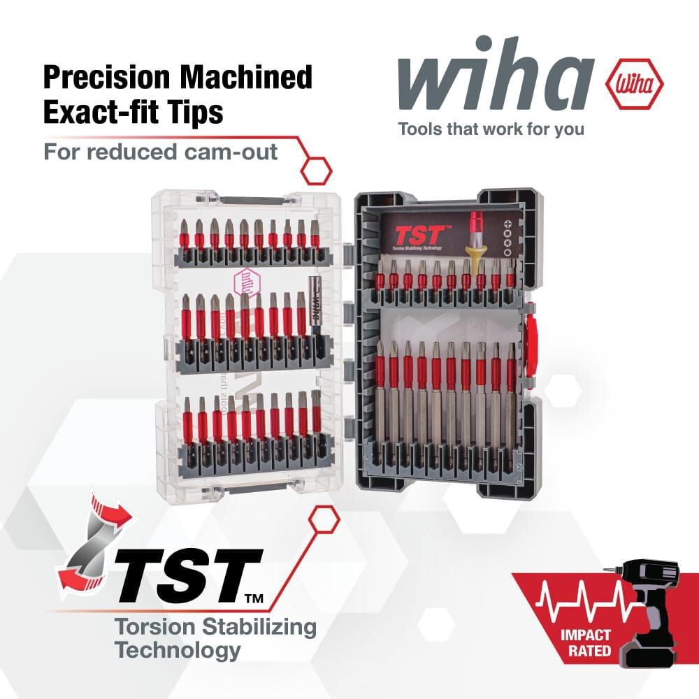 Wiha 50 Piece Maxxtor Impact Bit Set
