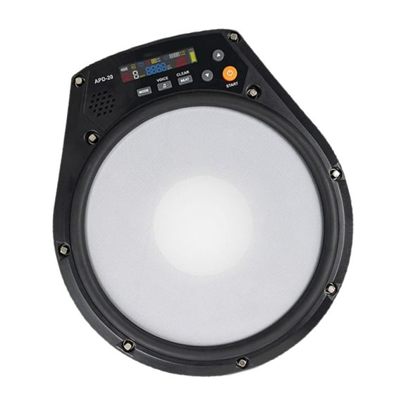 ROZYARD Percussion Instrument Exercise Device Mute Drum Beating Board Vocal/Count/Speed Practice Modes Electronic Drum Pad
