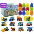 thumbnail image 4 of Xihbxyly Huevos de Pascua, Huevos de Plástico Rellenos de Colores, Juguetes Táctiles Sorpresa, Juego Duradero para Aliviar El Estrés, Decoración Navideña, Regalos de Fiesta, Perfectos para Todas Las, 4 of 7