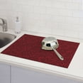 thumbnail image 6 of Gaeub Burgundy Floral Print Dish Drying Mats For Kitchen Counter, Kitchen Drying Mat, Large Dish Drying Pad for Kitchen Counter, Microfiber Dish Drying Mat for Sinks, Drainer Mats, 18x24in, 6 of 7