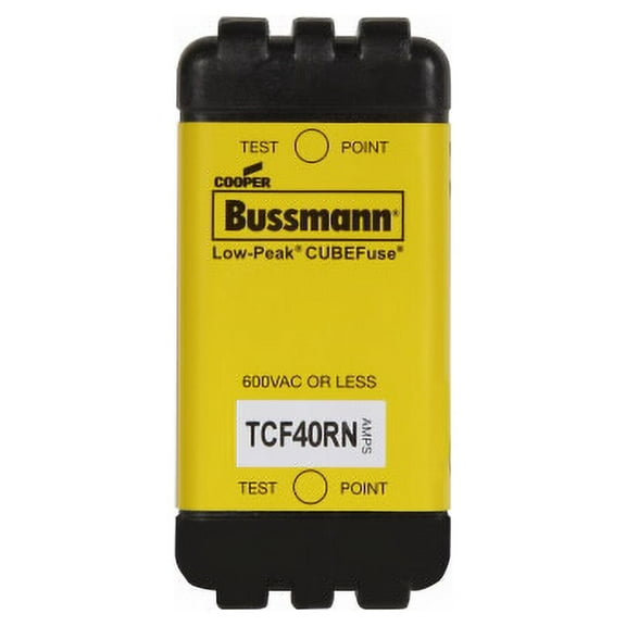 Bussmann TCF40RN, 40Amp 600V Class CF Cube Fuse
