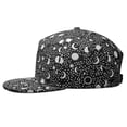 thumbnail image 3 of Outer Space Snapback – Starry Night Sky & Sun Print, Unisex Adjustable Baseball Cap for Hip Hop Events, Daily Wear, 3 of 8